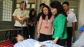 Thứ trưởng Nguyễn Thị Nghĩa đã đến Trung tâm Y tế huyện Đakrông để thăm hỏi, động viên thí sinh Hồ Thị Hà