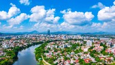 Trung tâm TP Huế nhìn từ trên cao 