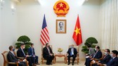 Thủ tướng Nguyễn Xuân Phúc tiếp Ngoại trưởng Hoa Kỳ Mike Pompeo