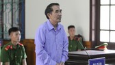 Bị cáo Lê Hải Châu tại phiên tòa