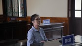 Bị cáo Trần Thị Ngọc Oanh tại phiên tòa
