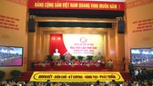 Quang cảnh Đại hội đại biểu Đảng bộ tỉnh Hà Tĩnh