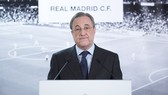 Chủ tịch Perez thể hiện sự đồng cảm với PSG. Ảnh: Getty Images