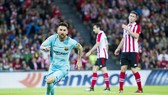 Messi lại chói sáng. Ảnh: Getty Images