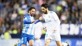 Isco ghi bàn, đưa Real đến chiến thắng trước Malaga. Ảnh: Getty Images