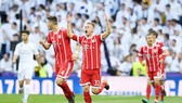 Bayern mở tỉ số trước. Ảnh: Getty Images