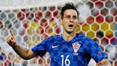 Nikola Kalinic trong màu áo tuyển Croatia. Ảnh: Getty Images