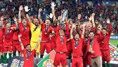 Bồ Đào Nha trở thành đội đầu tiên giành chức vô địch UEFA Nations League. Ảnh: Getty Images