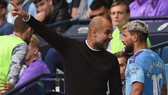 HLV Pep Guardiola và Sergio Aguero từng phải to tiếng với nhau. Ảnh: Getty Images