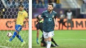 Lionel Messi ghi bàn duy nhất giúp Argentina chiến thắng. Ảnh: Getty Images 