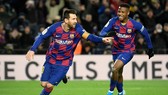 Vẫn là Lionel Messi mang về chiến thắng cho Barcelona. Ảnh: Getty Images    