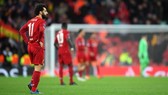 Liverpool thất vọng trong ngày trở thành cựu vương. Ảnh: Getty Images    