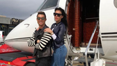 Cristiano Ronaldo và bạn gái Georgina Rodriguez chưa thể lên chuyên cơ trở lại Italy.