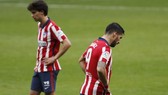 Các ngôi sao tấn công của Atletico Madrid hối tiếc vì sự hoang phí cơ hội.