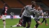 Paul Pogba trở lại từ chấn thương đã ghi bàn thắng quyết định cho Man.United. Ảnh: Getty Images    