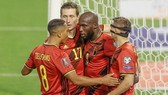 Romelu Lukaku đánh dấu cột mốc 100 trận khoác áo tuyển Bỉ bằng một bàn thắng.