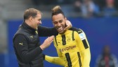 HLV Thomas Tuchel khẳng định có mối quan hệ tuyệt vời với Pierre-Emerick Aubameyang.