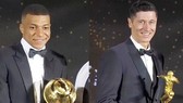 Robert Lewandowski (phải) và Kylian Mbappe công khai phản đối World Cup hai năm một lần.