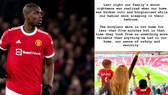 Tiền vệ Paul Pogba đã tiết lộ vụ trộm trên trang cá nhân.