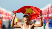 VĐV Hoàng Nguyên Thanh sẽ tích lũy thêm chuyên môn trên đường chạy ở Côn Đảo chuẩn bị cho SEA Games 31. Ảnh: NHƯ Ý