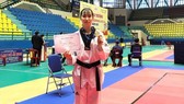 Trương Thị Kim Tuyền là VĐV quan trọng của tuyển taekwondo Việt Nam. Ảnh: K.T