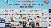 Nguyễn Tiến Minh vô địch đơn nam tại Bắc Giang. Ảnh: VBF