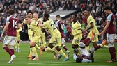 Arsenal giành 3 điểm quan trọng trong cuộc đua giành vị trí thứ 4. Ảnh: Getty Images
