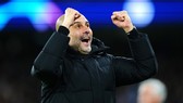 HLV Pep Guardiola một lần nữa tận hưởng chiến thắng trước Real Madrid ở lượt đi.