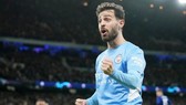 Bernardo Silva e rằng không thể rời Man.City. Ảnh: Getty Images