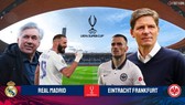 Real Madrid và Eintracht Frankfurt đối đầu nhau trong trận tranh Siêu cúp châu Âu.