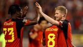Kevin De Bruyne và Michy Batshuayi cùng nhau mang về chiến thắng cho tuyển Bỉ.
