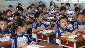 Giờ học của học sinh Trường Tiểu học Võ Thị Sáu (quận Gò Vấp), một trong những trường có áp lực cao về sĩ số