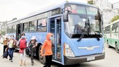 Xe buýt CNG hoạt động tại TPHCM 	Ảnh: CAO THĂNG