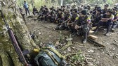 Các thành viên của Lực lượng Vũ trang Cách mạng Colombia (FARC). Ảnh: Sputnik