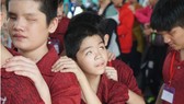 Những em khiếm thính cảm nhận những trò chơi tại Suối Tiên