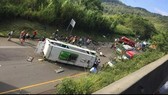 Hiện trường vụ tai nạn. Nguồn: ELHERALDO.CO
