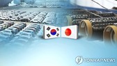 Căng thẳng thương mại Nhật Bản - Hàn Quốc.  Ảnh: YONHAP