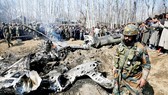 Máy bay Ấn Độ rơi ở Srinagar, Kashmir trong cuộc xung đột với Pakistan tháng 2-2019