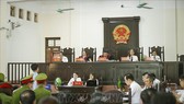 Quang cảnh phiên tòa xét xử sơ thẩm. Ảnh: TTXVN