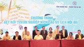 Lễ ký kết hợp tác kích cầu du lịch nội địa              Ảnh: vietnamtourism.gov.vn