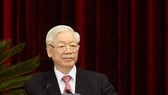 Tổng Bí thư, Chủ tịch nước Nguyễn Phú Trọng phát biểu tại Hội nghị lần thứ 13  Ban Chấp hành Trung ương Đảng khóa XII
