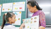 Cô trò Trường Tiểu học Nguyễn Bỉnh Khiêm, quận 1, TPHCM đang dạy và học với chương trình giáo dục phổ thông 2018. Ảnh: HOÀNG HÙNG