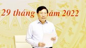 Phó Thủ tướng Thường trực Phạm Bình Minh phát biểu tại hội nghị