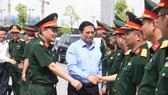 Thủ tướng Phạm Minh Chính thăm và làm việc với Tập đoàn Công nghiệp - Viễn thông Quân đội (Viettel). Ảnh: VGP