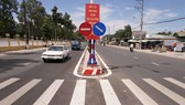 Đường Lý Thường Kiệt, thị xã Hòa Thành, Tây Ninh được nâng cấp đưa vào sử dụng năm 2020. Ảnh: ĐẠI DƯƠNG