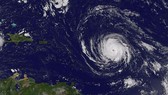  Hình ảnh bão Irma được chụp từ vệ tinh GOES của NASA. Nguồn: NASA