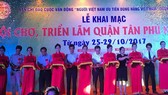 Hơn 120 gian hàng tại Hội chợ triển lãm quận Tân Phú 