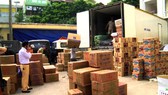 Bắt xe tải chở gần 1 tấn hàng hóa không rõ nguồn gốc