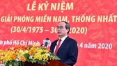 Toàn văn phát biểu của Bí thư Thành ủy TPHCM Nguyễn Thiện Nhân tại Lễ kỷ niệm 45 năm Ngày Giải phóng miền Nam, thống nhất đất nước
