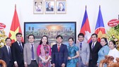 Lãnh đạo Sở Ngoại vụ TPHCM chúc mừng Tết cổ truyền Campuchia